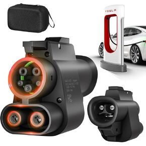 محول NACS TO CCS1 ، 2025 NACS DC TESLA SUPERCHERGER ، شحن محول المركبات الكهربائية MAX 500A 1000V FIT For Ford ، Volvo ، GM EVS على Tesla DC Supercharger