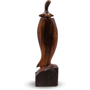 Wood Pepper Grinder – Kitchen Ironwood Wooden Mill, Size: Length - 4 inches, Width - 3.5 inches, Height - 4.5 inches. in Saudi Arabia