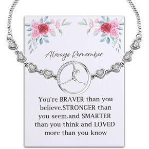 BNQL Gymnastics Bracelete Gymnast Gifts Gymnastics Jewelry Gifts for Gymnastics Team Gifts (Gymnast bracelet)