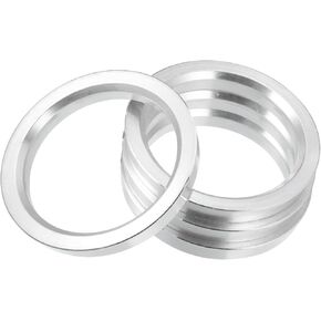 4pcs OD 83.1mm to ID 67.1mm Aluminium Alloy Car Hub Centric Rings Wheel Bore Center Spacer Durable Material