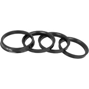 4pcs البلاستيك 73.1mm OD إلى 65.1 مم معرف محور Carn Rings Centric Wheel Ring
