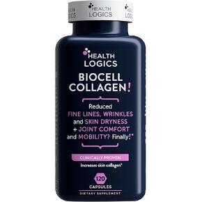 المنطق الصحي Biocell Collagen المفاصل والعناية بالبشرة 120 كبسولة