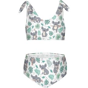 wusikd koalas girls swimsuit