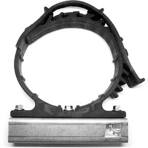 Builtright Industries Riser Mount for Quick Fist Clamp ، الفولاذ المقاوم للصدأ ، مصنوع في الولايات المتحدة الأمريكية - حجم المشبك السوبر نعم (+9 دولارات)
