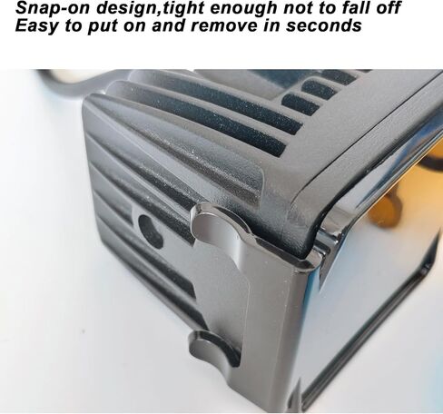 2pcs 3 inch Led Pod Lights Covers Cube Light Covers 3 inch Fog Lights Covers Light Bar Lens Dustproof Covers for ATV Truck UTE 3x3inch Square Cube Pod Lights Covers Fog Lampshade (2PCS Yellow Covers) in Kuwait