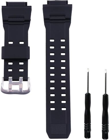Men's Resin watch strap buckle compatible with Casio G Shock 10455201 GW9400 GW-9300 G-9200 Outdoor Sports waterproof rubber Watch band Bracelet wristband Accessories for women in Saudi Arabia