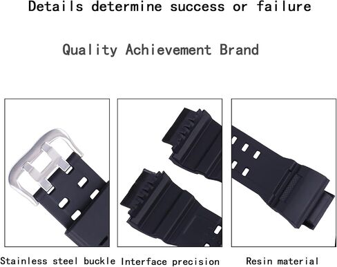 Men's Resin watch strap buckle compatible with Casio G Shock 10455201 GW9400 GW-9300 G-9200 Outdoor Sports waterproof rubber Watch band Bracelet wristband Accessories for women in Saudi Arabia