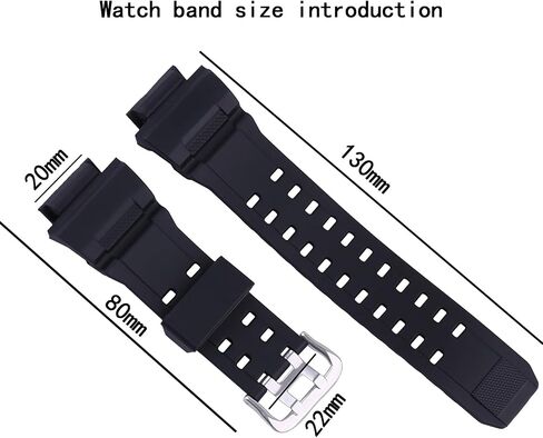 Men's Resin watch strap buckle compatible with Casio G Shock 10455201 GW9400 GW-9300 G-9200 Outdoor Sports waterproof rubber Watch band Bracelet wristband Accessories for women in Saudi Arabia
