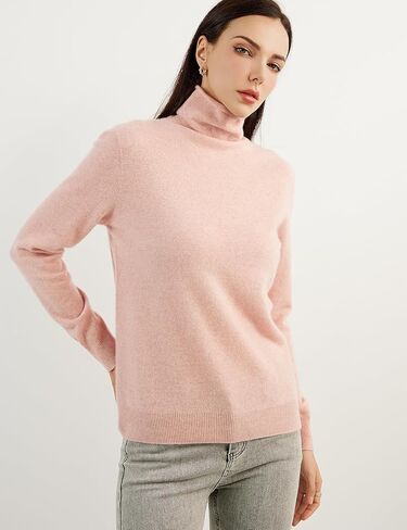 100 ٪ Cashmere النقي للنساء سترة السترة الطويلة الأكمام الطويلة دافئة ناعمة 2025 خريف الشتاء متماسكة in Kuwait