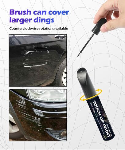 Car Paint Scratch Repair,Touch Up Paint for Cars,Car Accessories Car Paint,Car Scratch Repair,Touch Up Paint Pen,Car Scratch Remover Pen,Car Touch Up Paint Pen for Erase Car Scratches (Black) in Kuwait