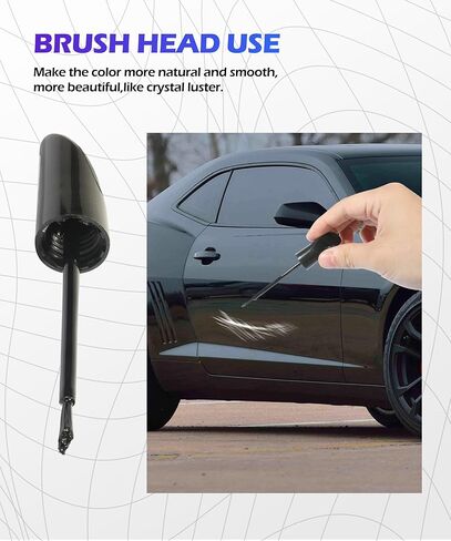Car Paint Scratch Repair,Touch Up Paint for Cars,Car Accessories Car Paint,Car Scratch Repair,Touch Up Paint Pen,Car Scratch Remover Pen,Car Touch Up Paint Pen for Erase Car Scratches (Black) in Kuwait