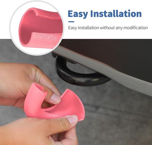 Front Bumper Tow Hook Covers 2Pcs Compatible with 2009-2024 F150 Exterior Accessories(Red) in Kuwait