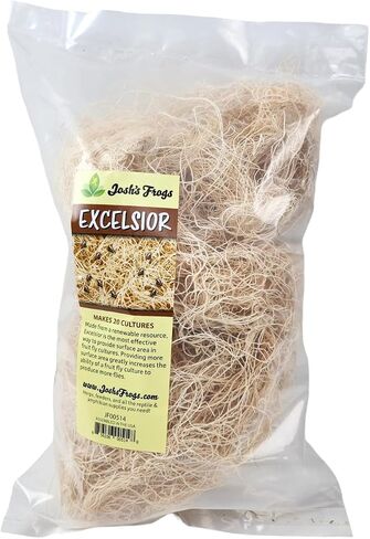 Josh's Frogs Excelsior (Makes 20 Fruit Fly Cultures) 9.2oz in Saudi Arabia