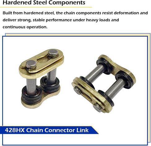 Gold 428 X-Ring Staricle Chain 120 Links OEM#9Y581-33119-00 in Kuwait