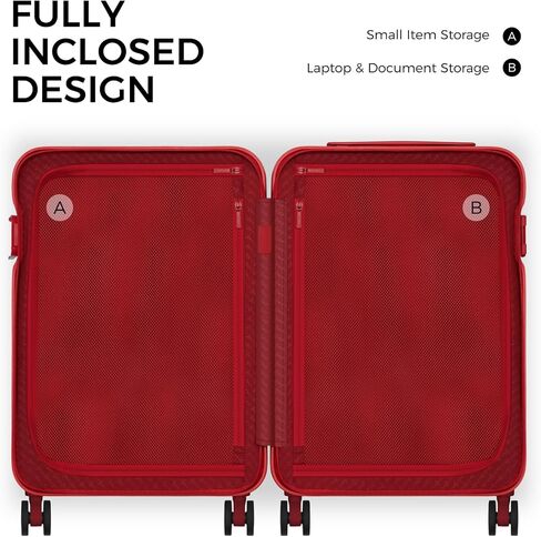 TUPLUS Suitcase Lightweight Luggage Hard Shell Suitcase with 4 Spinner Wheels Hold Check in Travel Case, Impression Series in Saudi Arabia