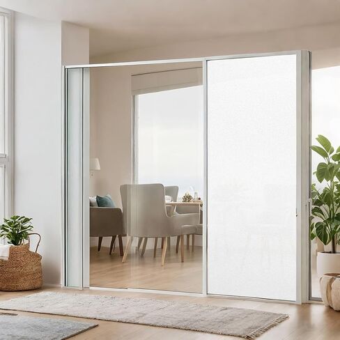 Frosted Window Film Static Cling Privacy Glass Film Removable No Glue Waterproof UV Protection for Bathroom Kitchen Bedroom (17.7x78.7 Inch) in Saudi Arabia