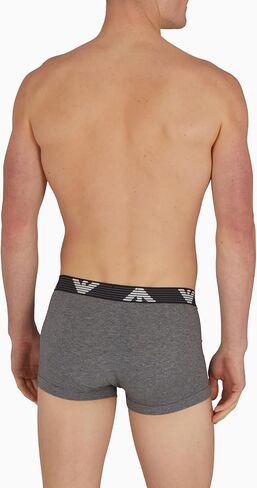 Emporio Armani Men's Textured Logo Band Trunk in Saudi Arabia
