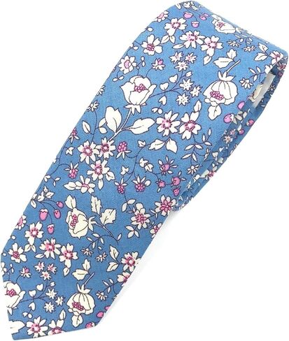 Mytieshop Cotton Men’s Floral Tie Great for weddings, gifts, anniversaries, elopements, weddings, prom, wedding shoots in Kuwait