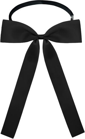 Western Ties for Men, Pre-tied Colonel Bow Tie Ribbon String Bow Ties for Men Women for Costume Uniform in Saudi Arabia