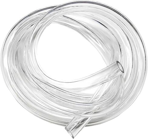 Colorful Fuel Line Hose Tube, 3.28 Feet Flexible Silicone Petrol Fuel Line Hose Repleacment for Small Engine, Universal Gas Oil Tube Pipe for Motorcycle Dirt Pit Bike ATV (White) in Saudi Arabia