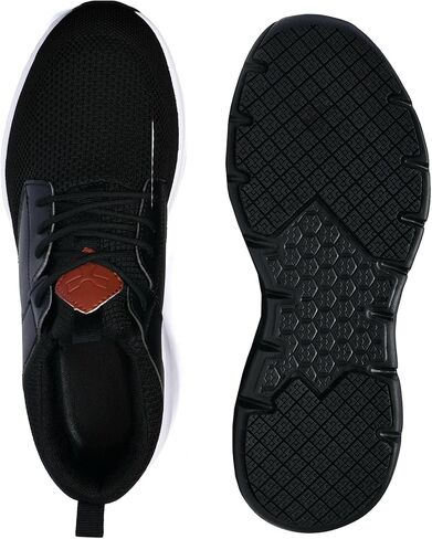 Men's Non Slip Work Shoes Walking Shoes Slip Resistant Restaurant Waterproof Shoes Food Service Chef Kitchen Breathable Sneakers in Saudi Arabia