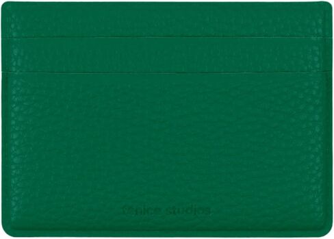 FENICE Card Holder Pocket Holder Simple Wallet Vegan PU Leather with Slim Minimalist Look for Men & Women (ORANGE) in Saudi Arabia