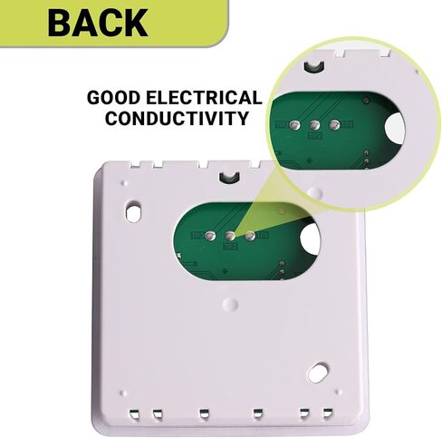 نسخة محدثة من ترموستات الجدار RV ، 3316250.712 منطقة ترموستات RV AC - أسود ، ثلاث مناطق إدخال ، الإضاءة الخلفية الزرقاء الفاتحة الذاتي in Saudi Arabia