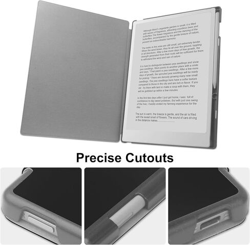 حافظة لجهاز Remarkable Paper Pro مقاس 11.8 بوصة (إصدار 2024)، غطاء حماية خلفي صلب وخفيف الوزن، مناسب للكمبيوتر اللوحي الورقي الرائع مع شاشة ملونة مقاس 11.8 بوصة، خاصية النوم/الاستيقاظ التلقائي، أزرق in Kuwait