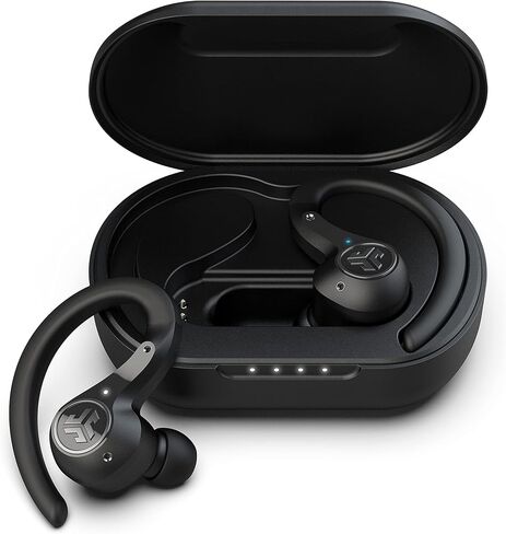 JLab Epic Sport ANC 3 True Wireless Bluetooth Earbuds for Active Workout, Hybrid Dual Drivers for Premium Sound, Hi-Res Audio, Spatial Audio, Acc, Sweatproof, 12+ Hours Playtime, Google Fast Pair in Saudi Arabia