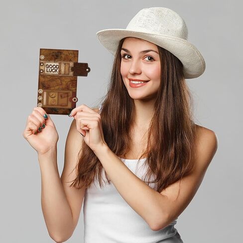 GLOBLELAND Plan Folder Pages Cutting Dies for DIY Scrapbooking Stitched Pocket Tag Metal Craft Tags Journals Planners Die Cuts Embossing Stencils Template for Paper Card Making Decoration Album in Kuwait