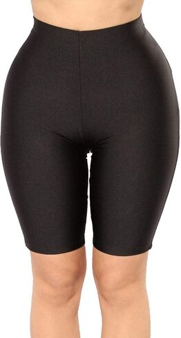 PESION Women's Active Biker Yoga Shorts, Sexy Spandex Boyshort in Saudi Arabia