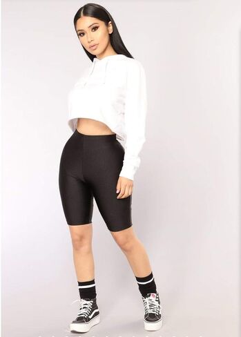 PESION Women's Active Biker Yoga Shorts, Sexy Spandex Boyshort in Saudi Arabia