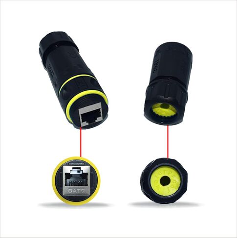 وصلة توصيل إيثرنت 10 جيجا بايت RJ45، وصلة توصيل بسرعة 10 جيجابت في الثانية لـ Cat8/Cat7/Cat6a/Cat6/Cat5e/Cat5 محول موسع كابل إيثرنت لجهاز الكمبيوتر ومودم جهاز التوجيه PS5 Xbox أنثى إلى أنثى (3 قطع in Saudi Arabia