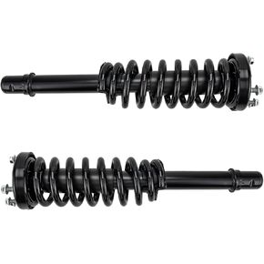 Front Complete Struts Shock Absorber Compatible with Accord 2003-2007, Quick Suspension 172123L 172123R, Struts with Coil Spring SAA927 2 PCS
