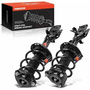 A-Premium Front Pair (2) Complete Strut & Coil Spring Assembly Compatible with Subaru Forester 2019 2020 2021, Driver and Passenger Side, Replace# 18920633
