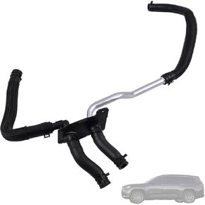 55038030AN Heating Supply and Return Hose and Tube Compatible with Jeep Grand Cherokee 2011-2021 Fit for Dodge Durango 2011-2014 Return Heater Hose Set Replace 55038030AD