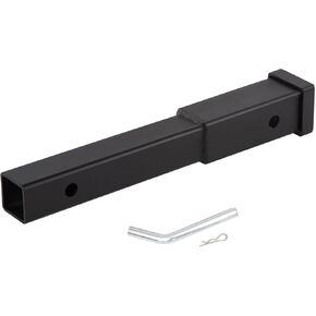 Taelakeni 5000lbs Trailer Hitch Extender Adapter 8 Inch Extension Length, Fits for 2 inch Receiver, with 5/8 inch Hitch Pin