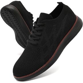 Mens Slip On Sneakers Walking Tennis Shoes Running Gym Athletic Workout Non Slip Fashion Casual Lightweight Breathable Soft Sole Mesh
