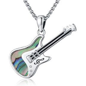 Music Note Necklace for Women 925 Sterling Silver Sunflower Cross Pendant Treble Clef Jewelry Gifts for Music Lovers in Saudi Arabia