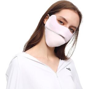 Sun Protection Face Cover UPF 50+ Anti-UV Women Summer Mask Cooling Breathable Face Covering SLF5M040T