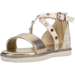 MICHAEL KORS Girls Brandy Astrid Sandal, 1 Big Kid
