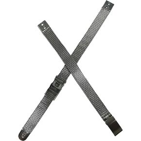 NZZXTO Replacement Watch Band for OBAKU Women's Stainless Steel 6mm with Screw