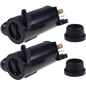 2PCS Windshield Washer Fluid Pump Compatible with Polaris Ranger XP 900 EPS 2015-2016,XP 1000 EPS 2018-2023,Crew SP 570 EPS NorthStar 2014-2023 2205140 Wiper Fluid Washer Pump