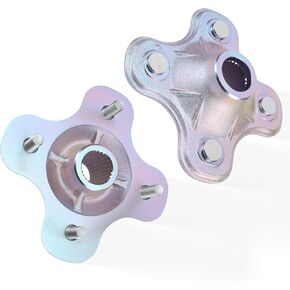 M MATI Rear Axle Wheel Hub 2PCS for Yamaha Kodiak 400 4x4 YFM400F/YFM400A 2000-2002 Wolverine 350 4x4 YFM350F 1995-2005 Big Bear 350 4x4 YFM350FW 1987-1995 Moto-4 YFM250 YFM350ER 2HR-25383-01-00