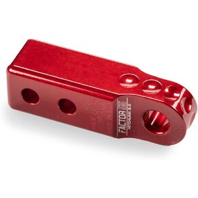 WARN Shackle Mount, HitchLink 2.0, 9500 lb Capacity, 2 in Receiver, Aluminum, Red Anodized, Each