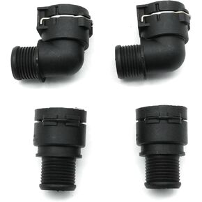 96958300 Heater Inlet Hose Connector Set, Replacement for Chevrolet Trax 2015-2021 Sonic 2012-2020 Cruze 2011-2016 Replacement for Buick Encore 2013-2021, Replaces 96958301