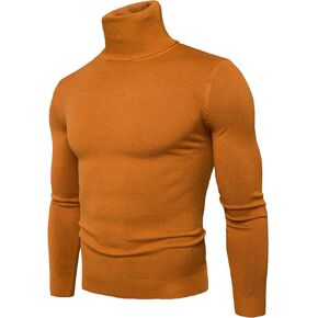 سترة من ذيلكز لرجال Flygo Sweater Slim Fit Soft Basic Pullover Sweater
