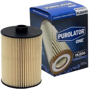 Purolator PL26293 PurolatorONE Advanced Engine Protection Cartridge Oil Filter Compatible With 2018-2023 Volkswagen Atlas, 2020-2023 Volkswagen Atlas Cross Sport and 2012-2018 Porsche Cayenne