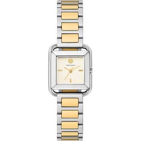 Tory Burch Women's Kira Square Stainless Steel Bracelet Watch