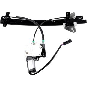 cciyu Power Window Regulator With Motor Replacement for 2000-2004 for Dodge Dakota,1998-2003 for Dodge for Durango Front Left Driver Side